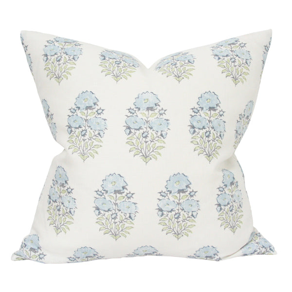 Mughal Flower Monsoon Blue and Green (Last Chance)