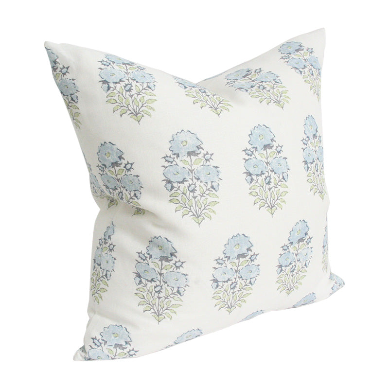 Mughal Flower Monsoon Blue and Green (Last Chance)